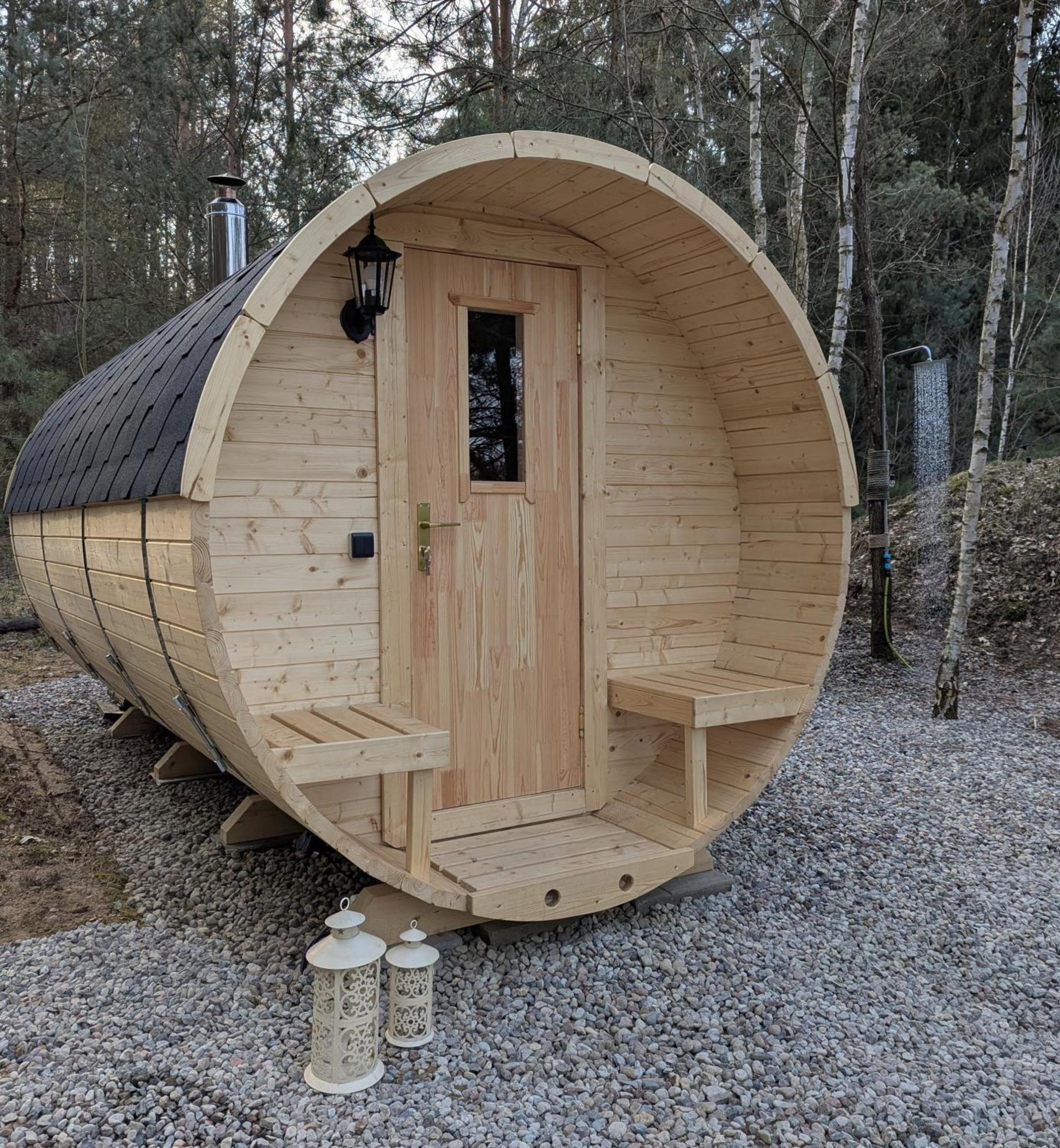 Forreset - Lesny Apartament, Sauna I Balia Jacuzzi Gietrzwałd エクステリア 写真